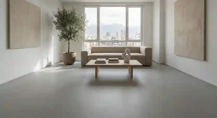 اپوکسی سبک مینیمال و تک رنگ