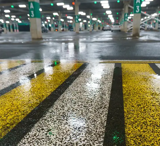 Epoxy Parking Line Marking with Epoxy Paint